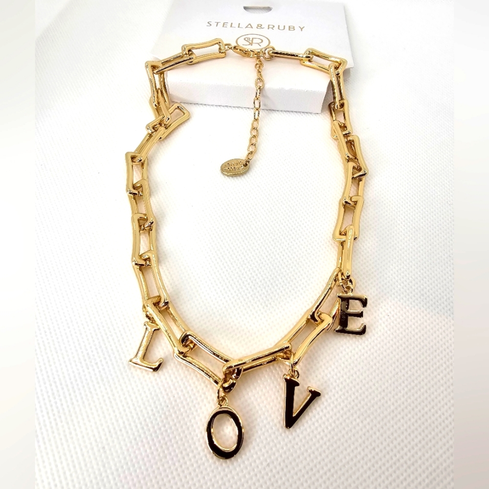 Stella & Ruby Love Necklace - Picture 5 of 6